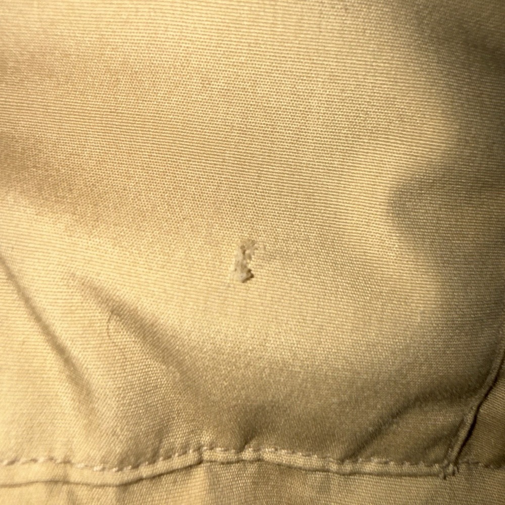 Vintage The North Face Women's Small Down Vest Tan Orange Puff Vest Outerwear - Picture 2 of 12